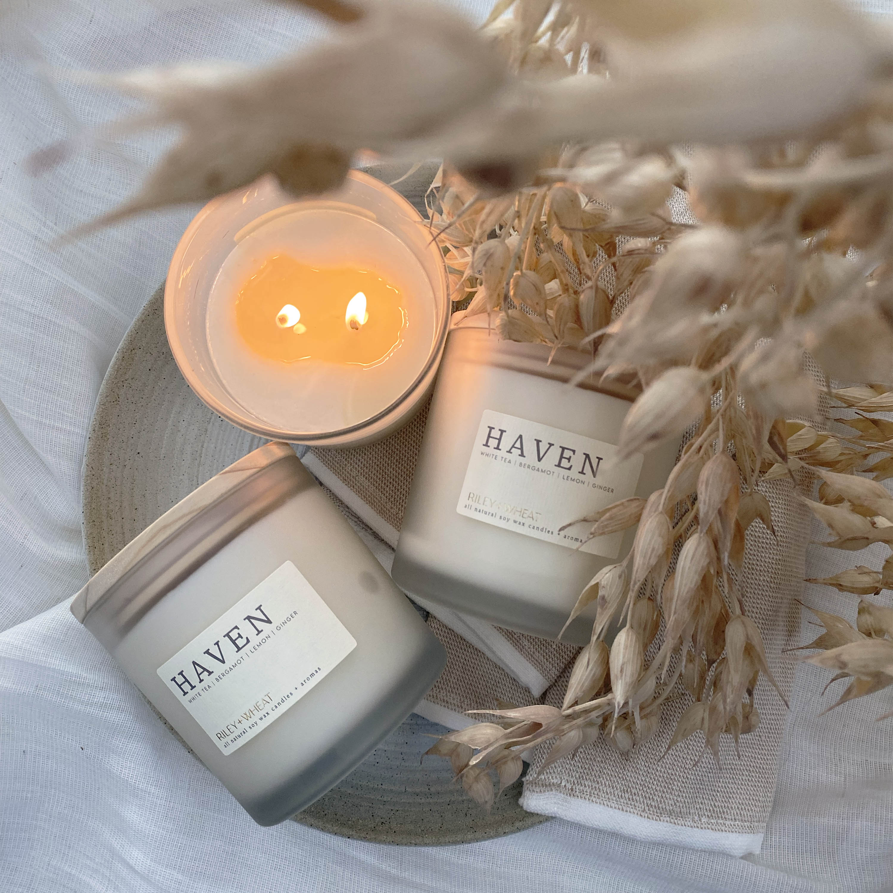 Double Wick Haven Candle