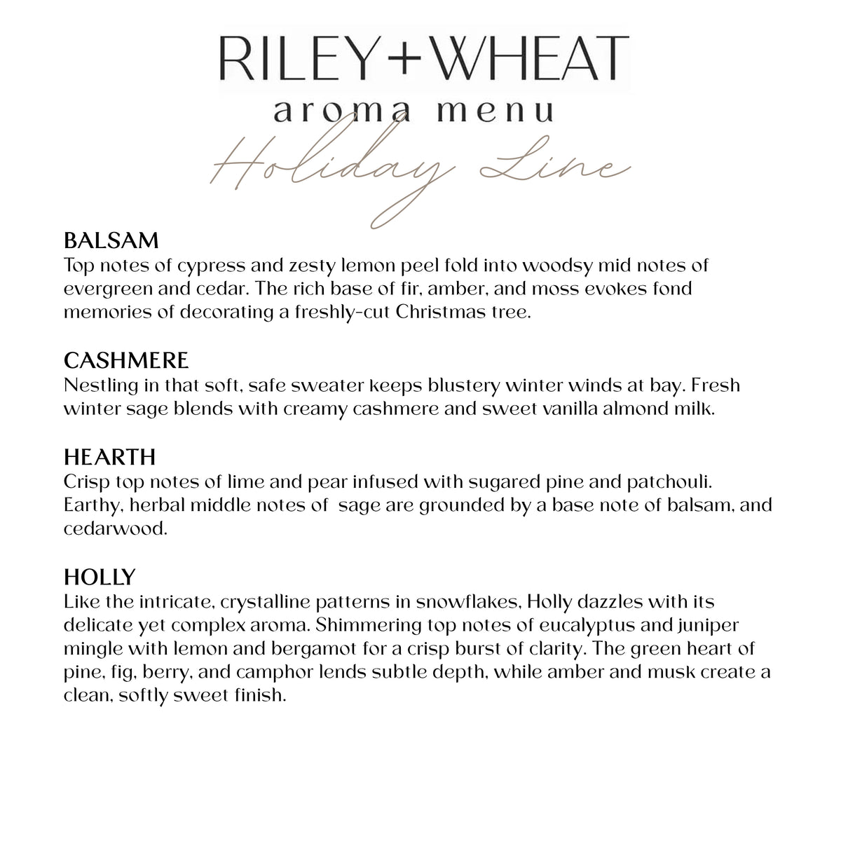 Winter reed diffusers