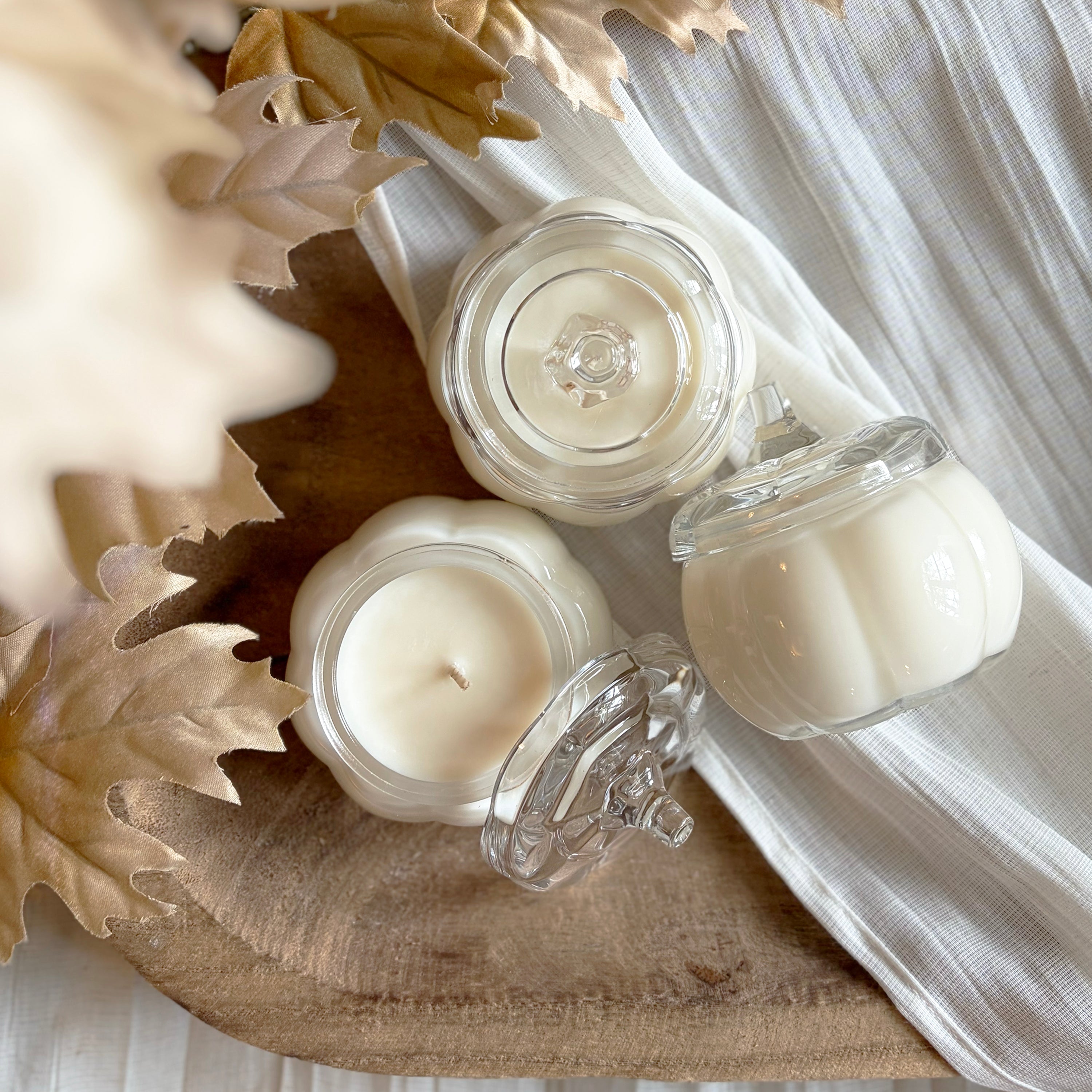 Pumpkin Keepsake Candle