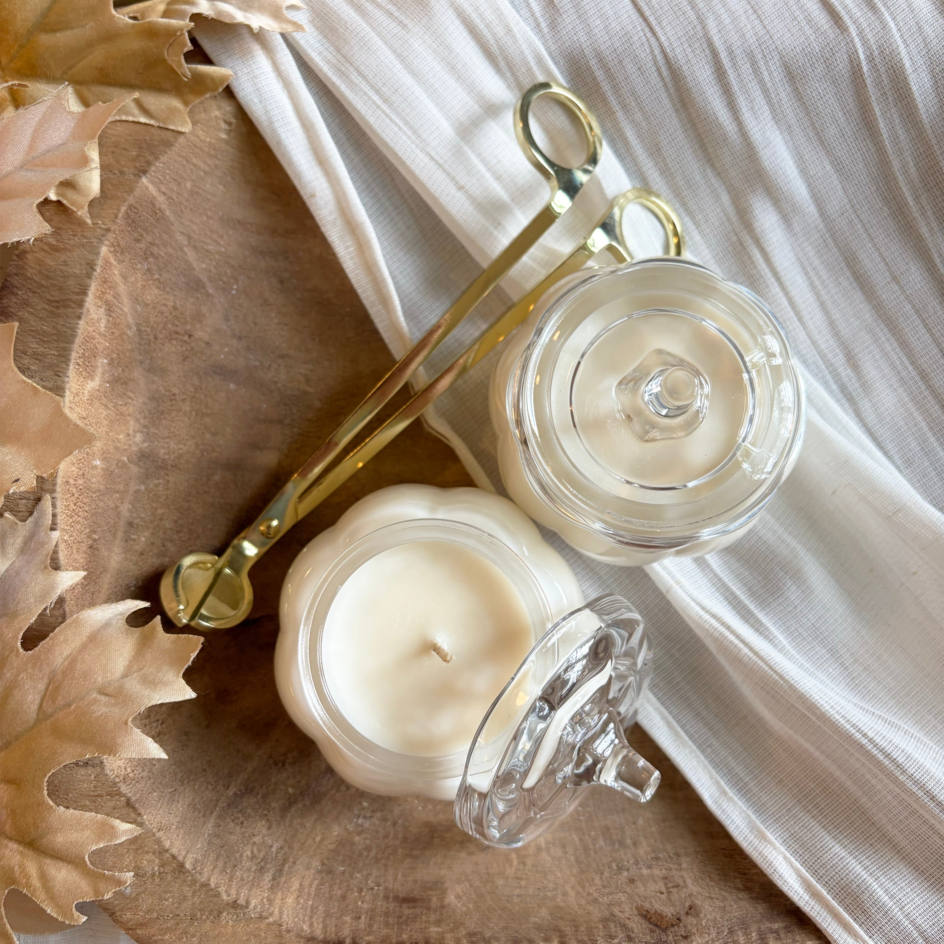 Pumpkin Keepsake Candle