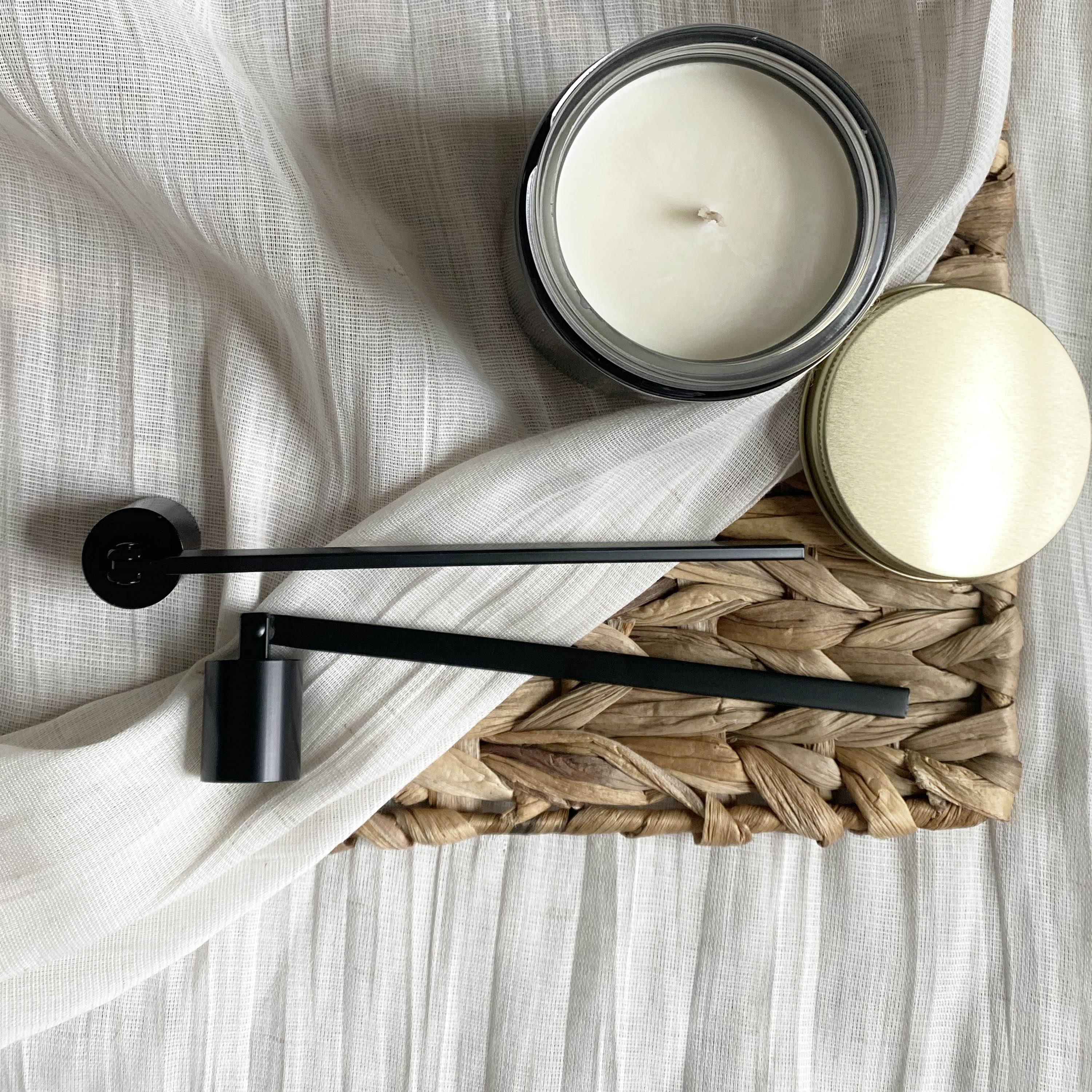 Matte Black Wick Trimmer + Snuffer