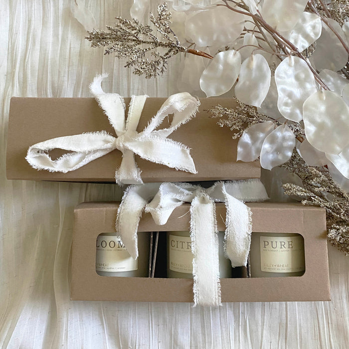 3 pack Candle Gift Set