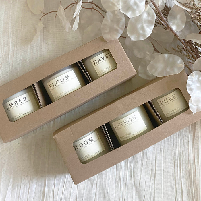 3 pack Candle Gift Set