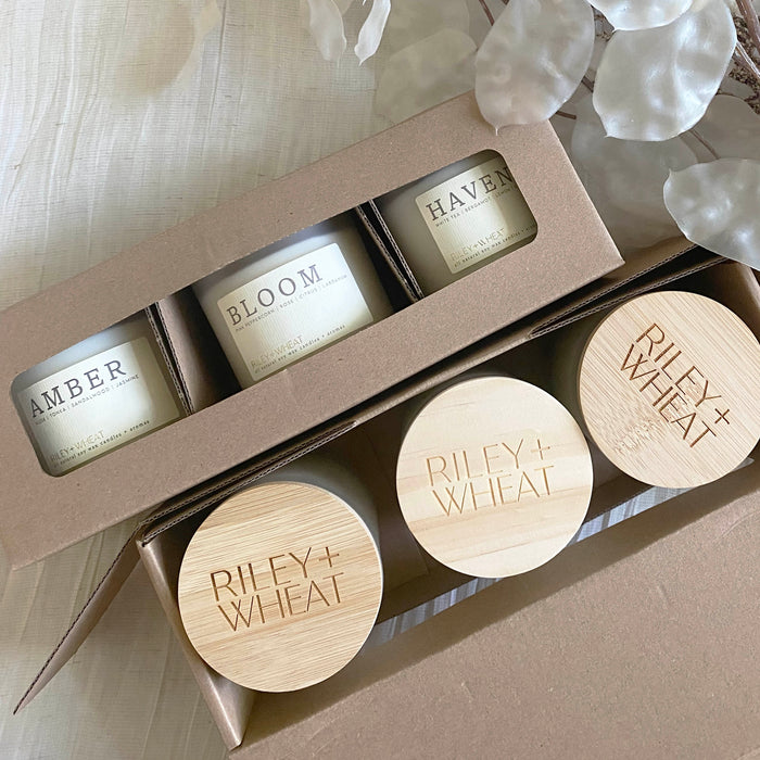 3 pack Candle Gift Set
