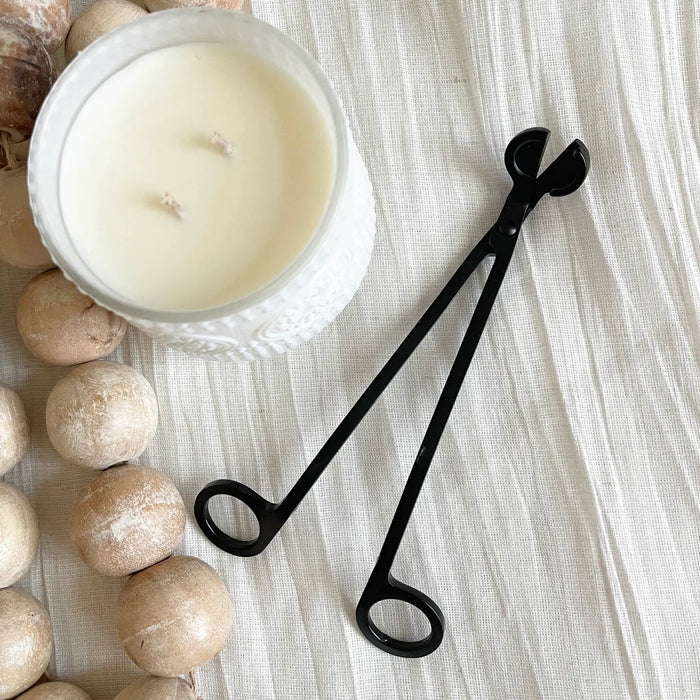 Matte Black Wick Trimmer + Snuffer