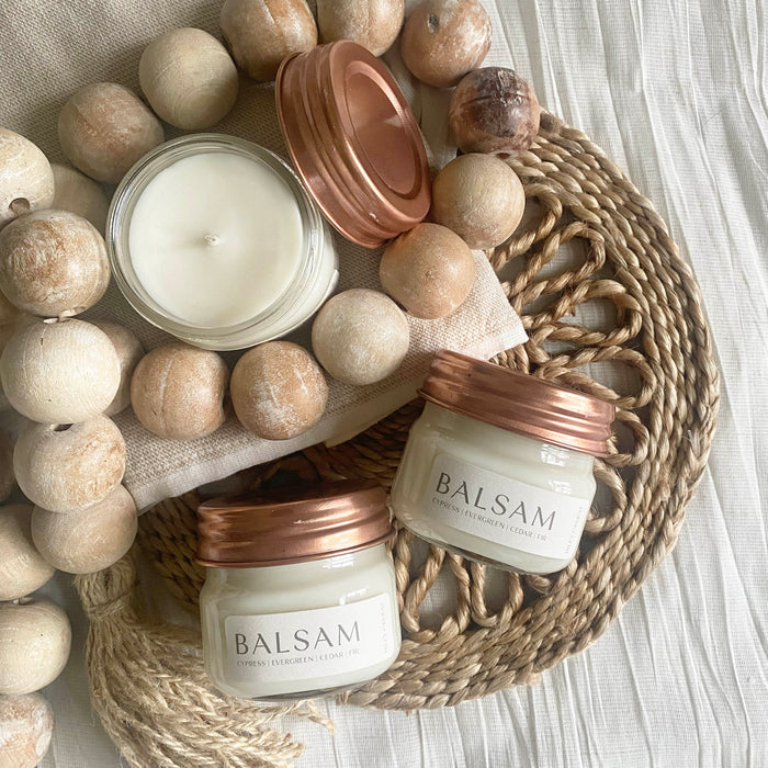 Winter Farmhouse Candle