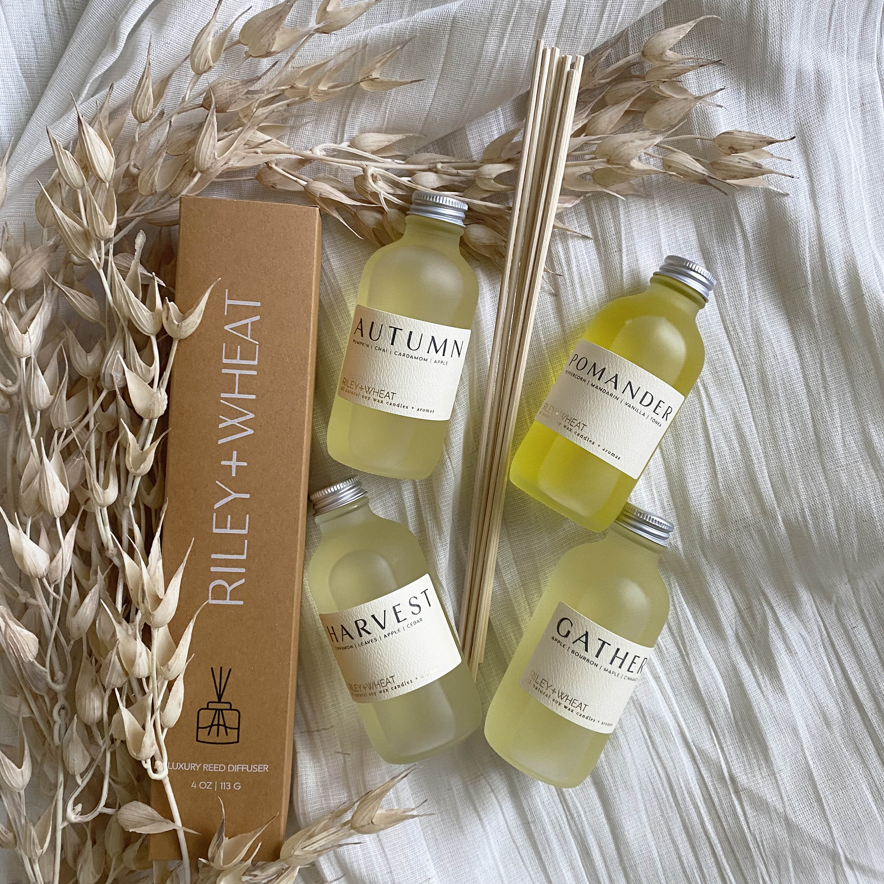 Fall reed diffusers