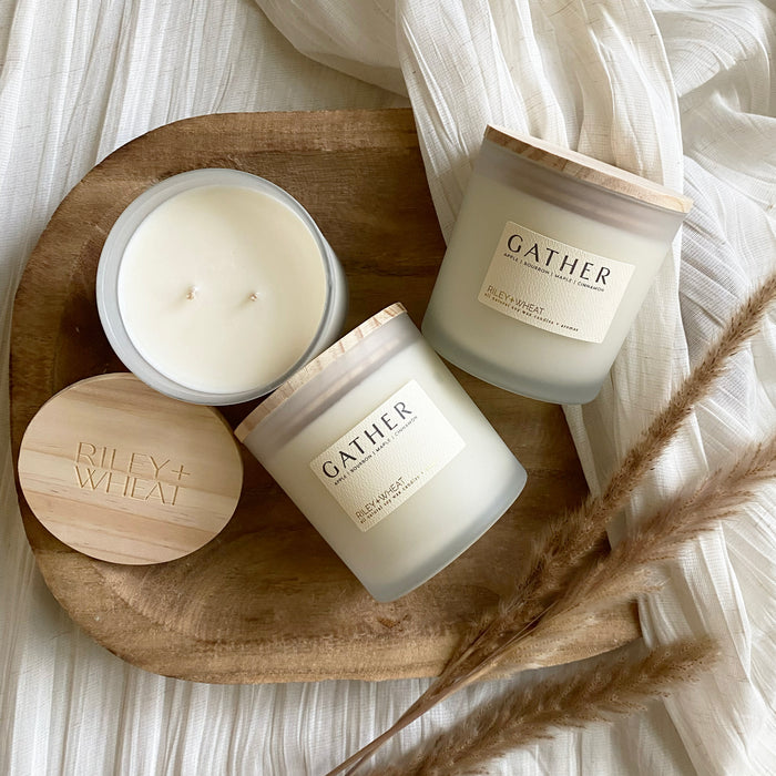 Fall double wick candle
