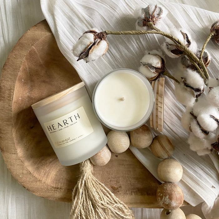 Winter single wick candle