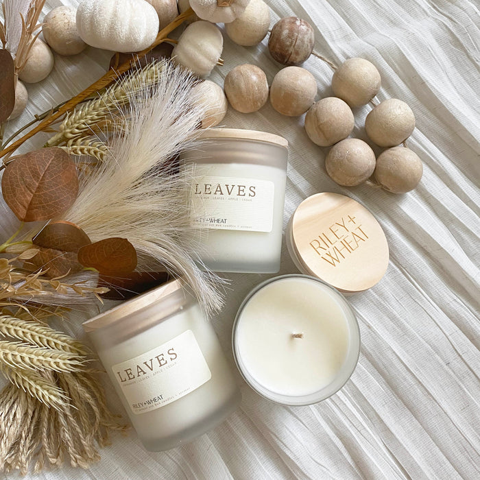 Fall single wick candle
