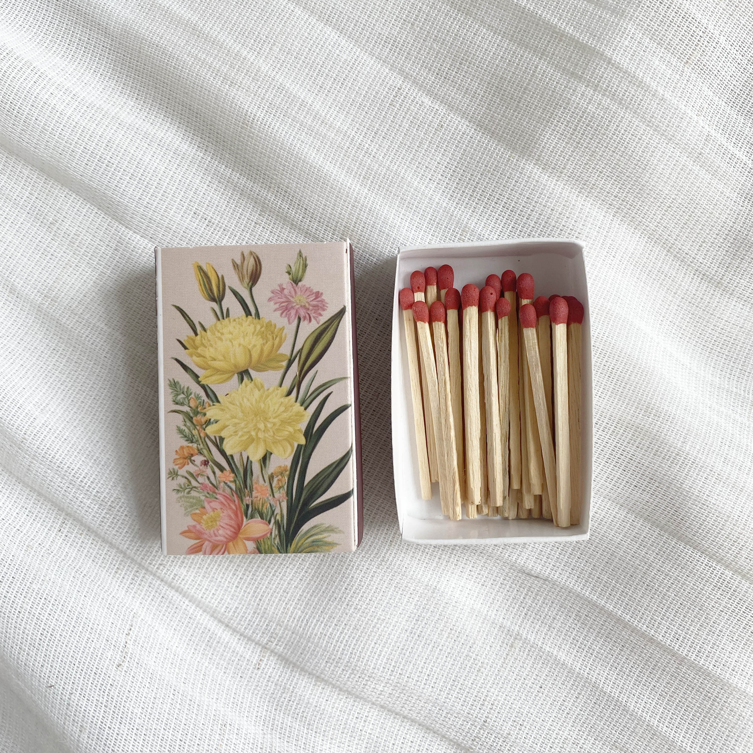 Vintage Floral Matchbook