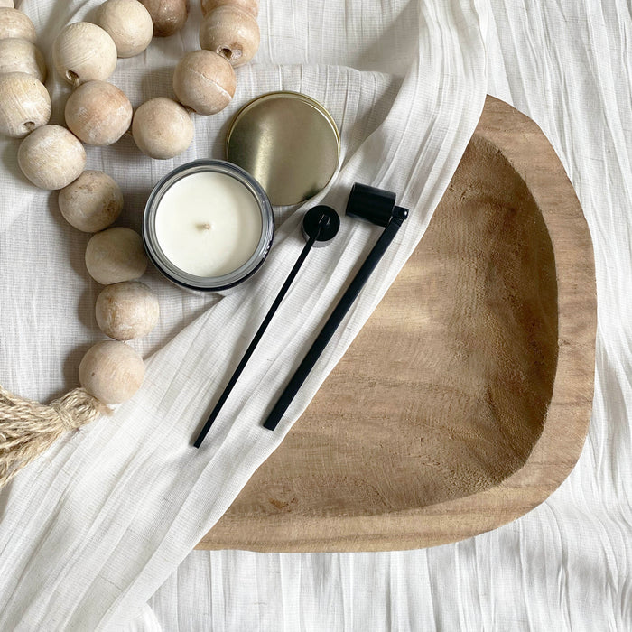 Matte Black Wick Snuffer