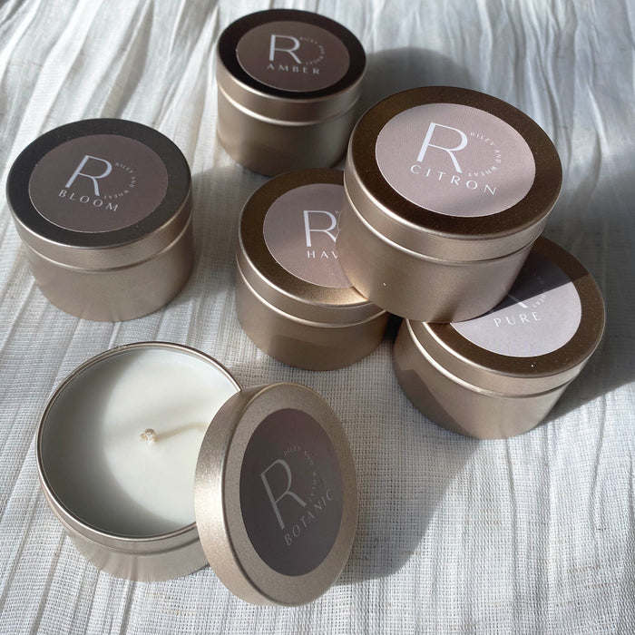 Fall travel tins
