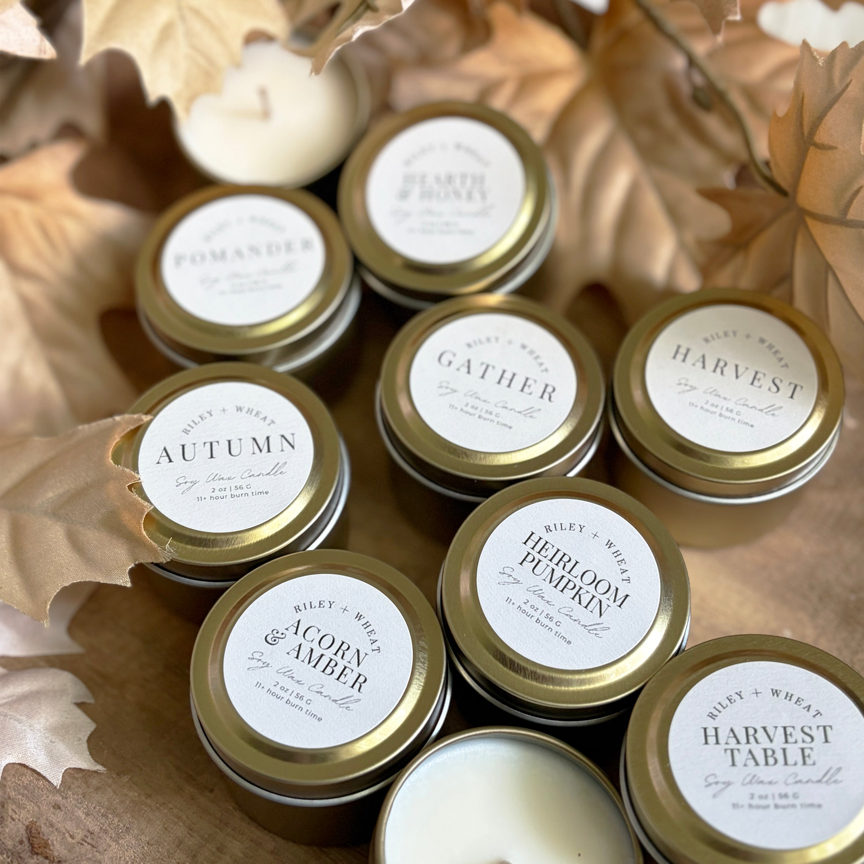 Fall 2 oz travel tin