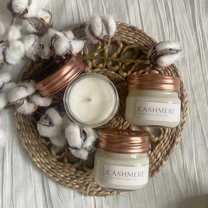 Winter Farmhouse Candle