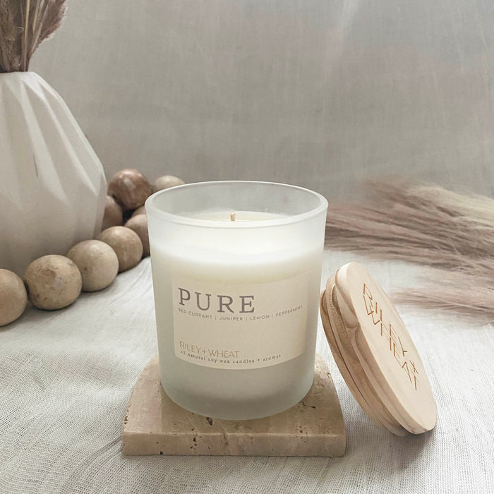 Marble Candle Coaster