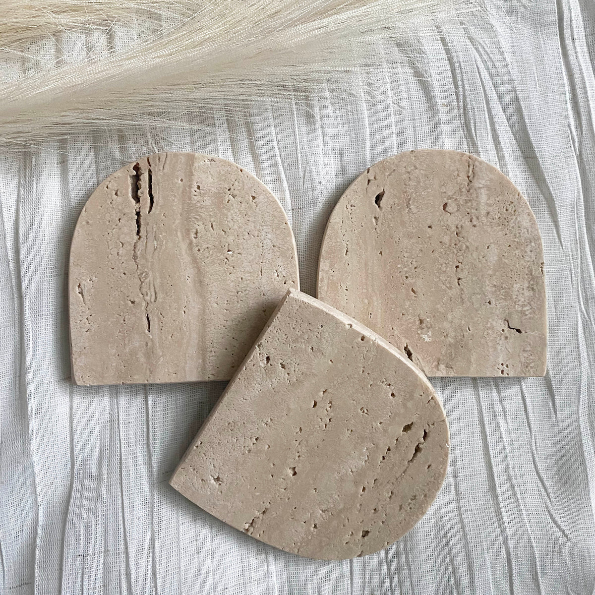 Marble Candle Coaster Riley & Wheat