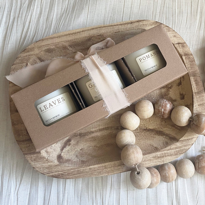 Fall :: 3 pack Candle Gift Set