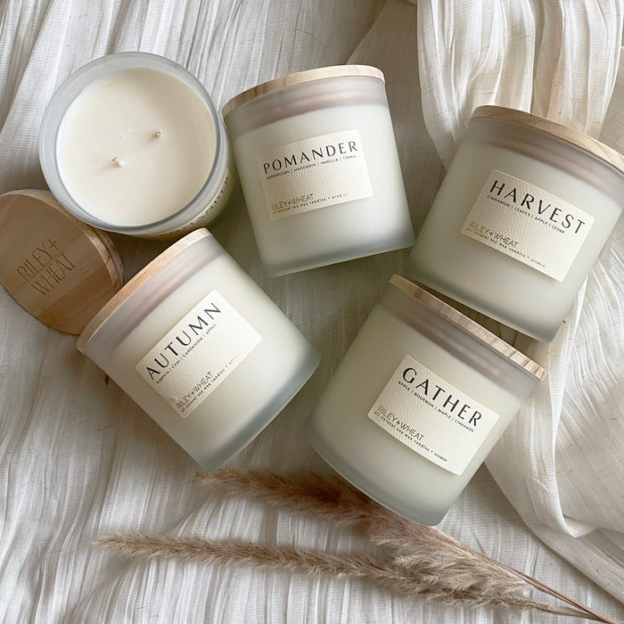 Fall double wick candle
