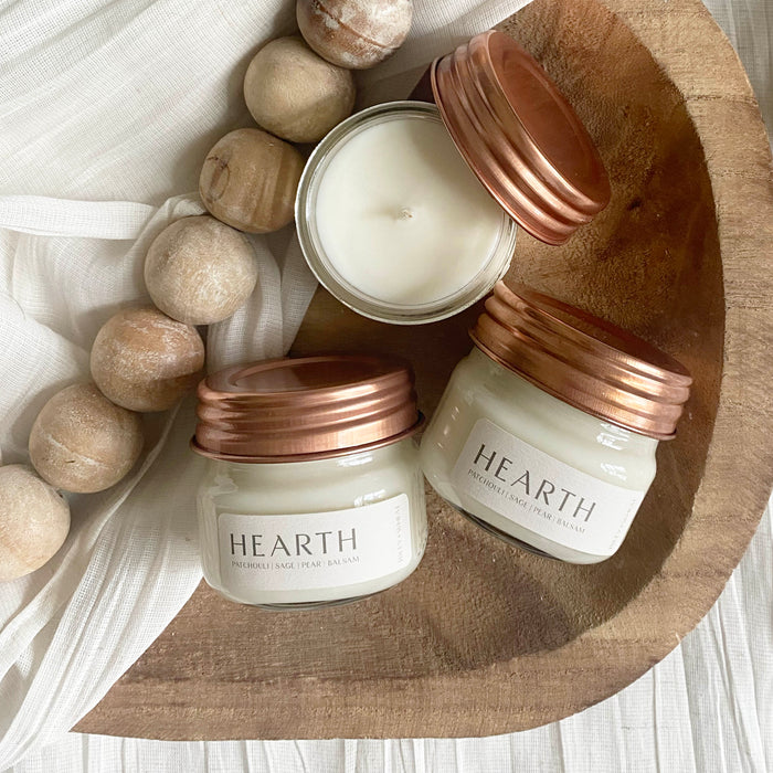 Winter Farmhouse Candle