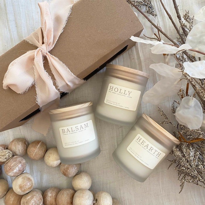 Winter :: 3 pack Candle Gift Set