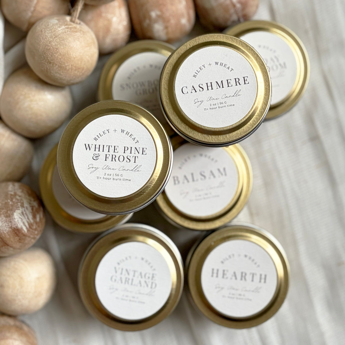 Winter travel tins