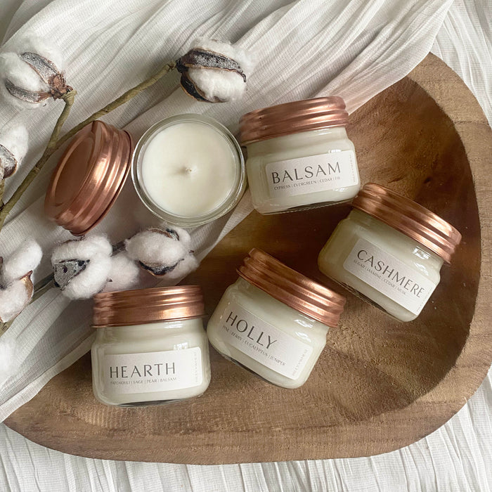 Winter Farmhouse Candle