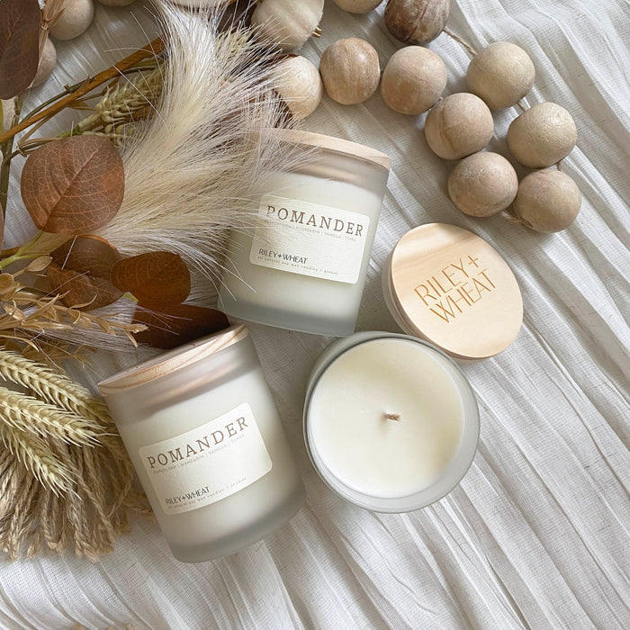 Fall single wick candle
