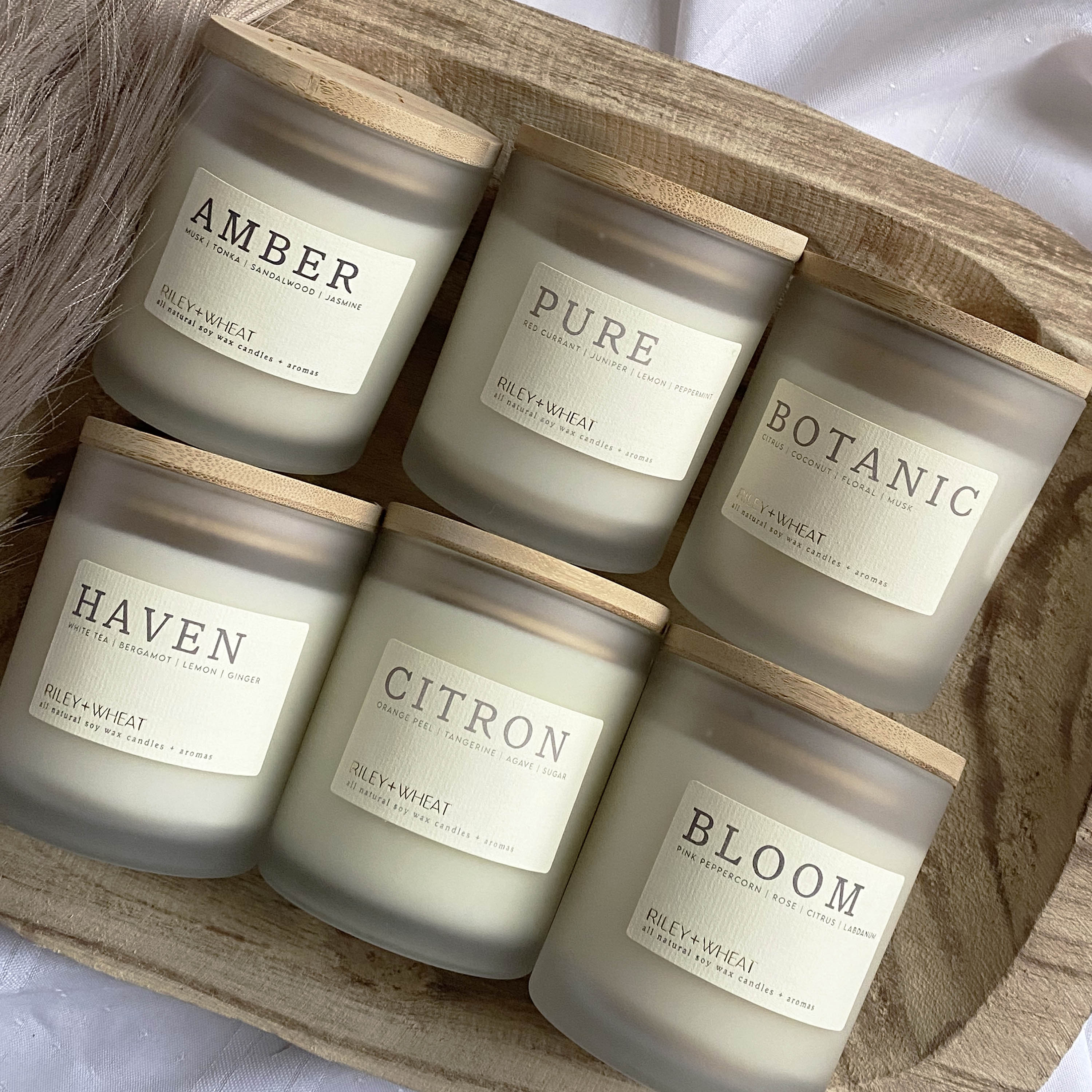 single wick candle
