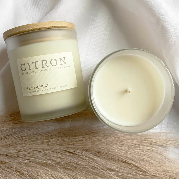 single wick candle
