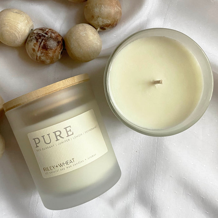 single wick candle