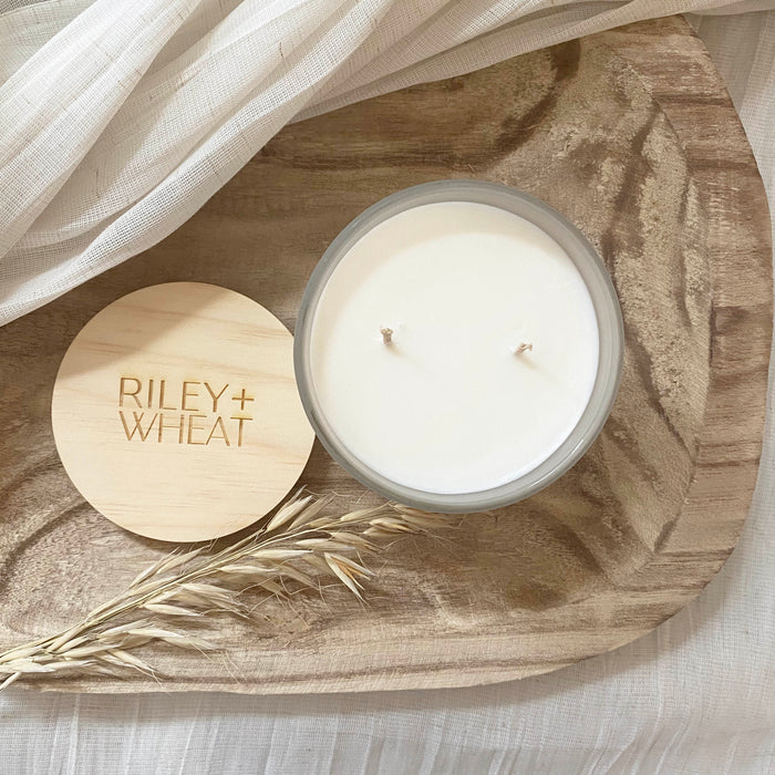double wick candle